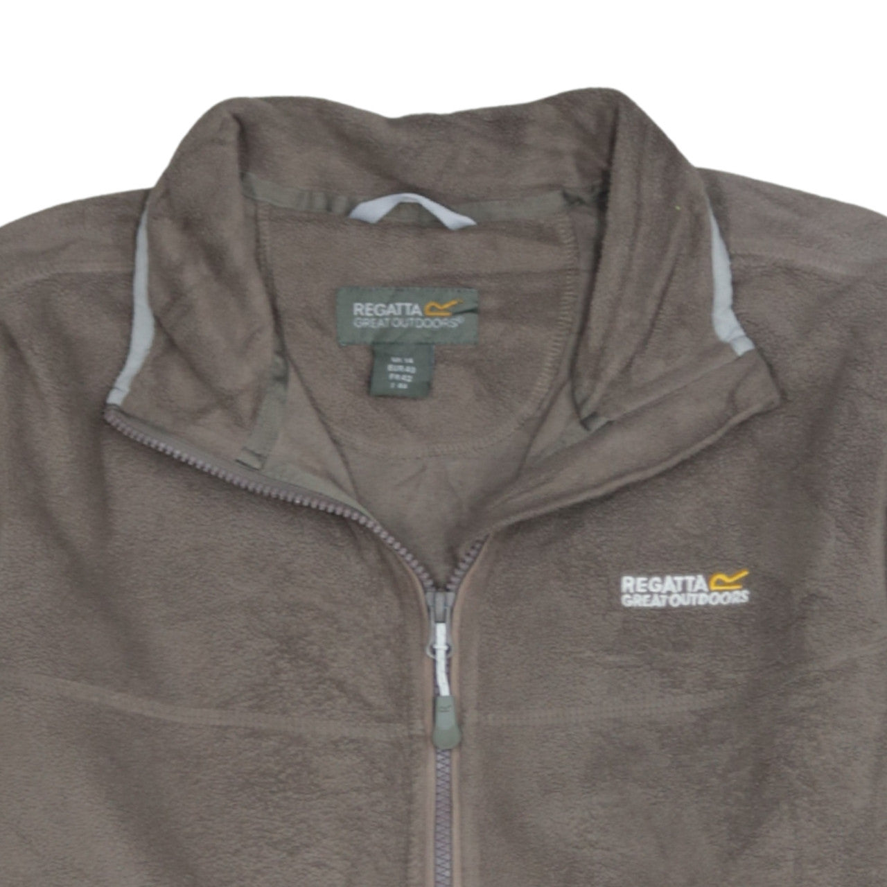 Regatta Women’s Brown Fleece Full Zip Outdoor Jacket Size 14