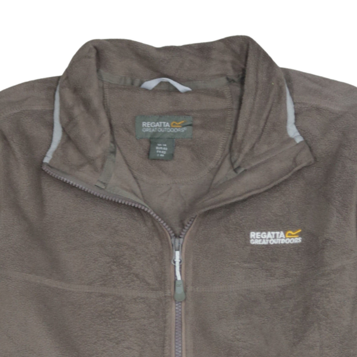 Regatta Women’s Brown Fleece Full Zip Outdoor Jacket Size 14
