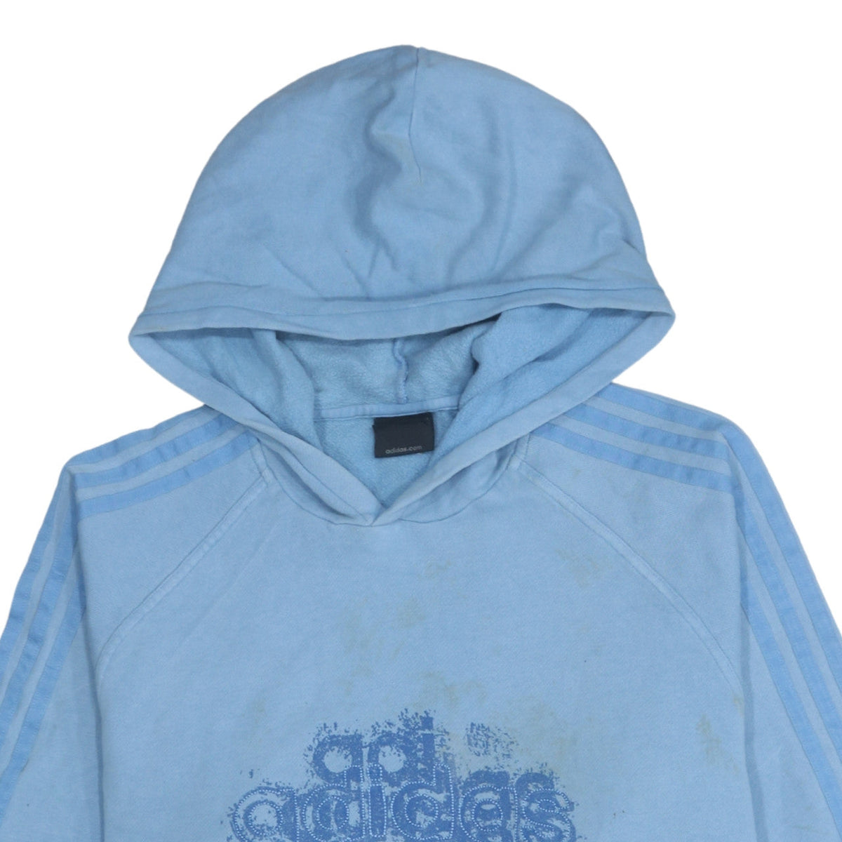 Adidas Men's Blue XL Pullover Hoodie Fleece Sportswear