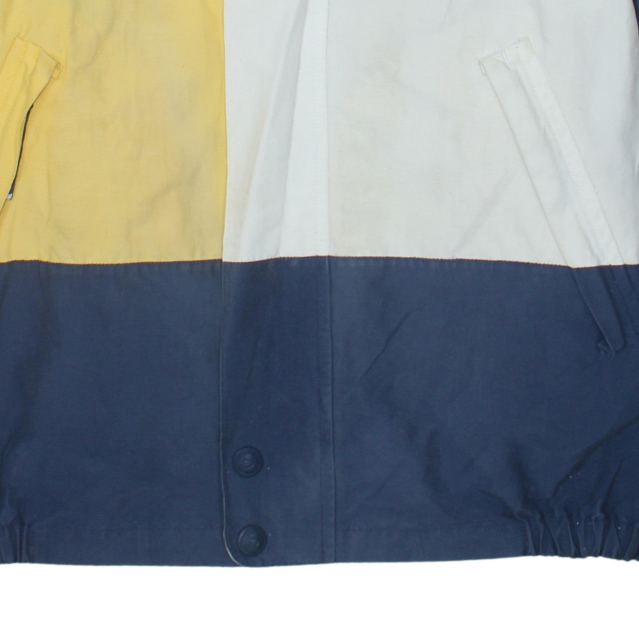 Nautica Men’s Blue Colour Block XL Windbreaker Jacket