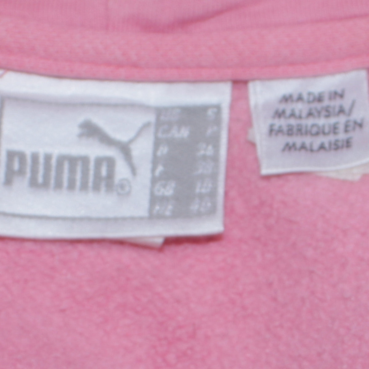 Puma Women Pink Pullover Hoodie Small Hooded Sweatshirt