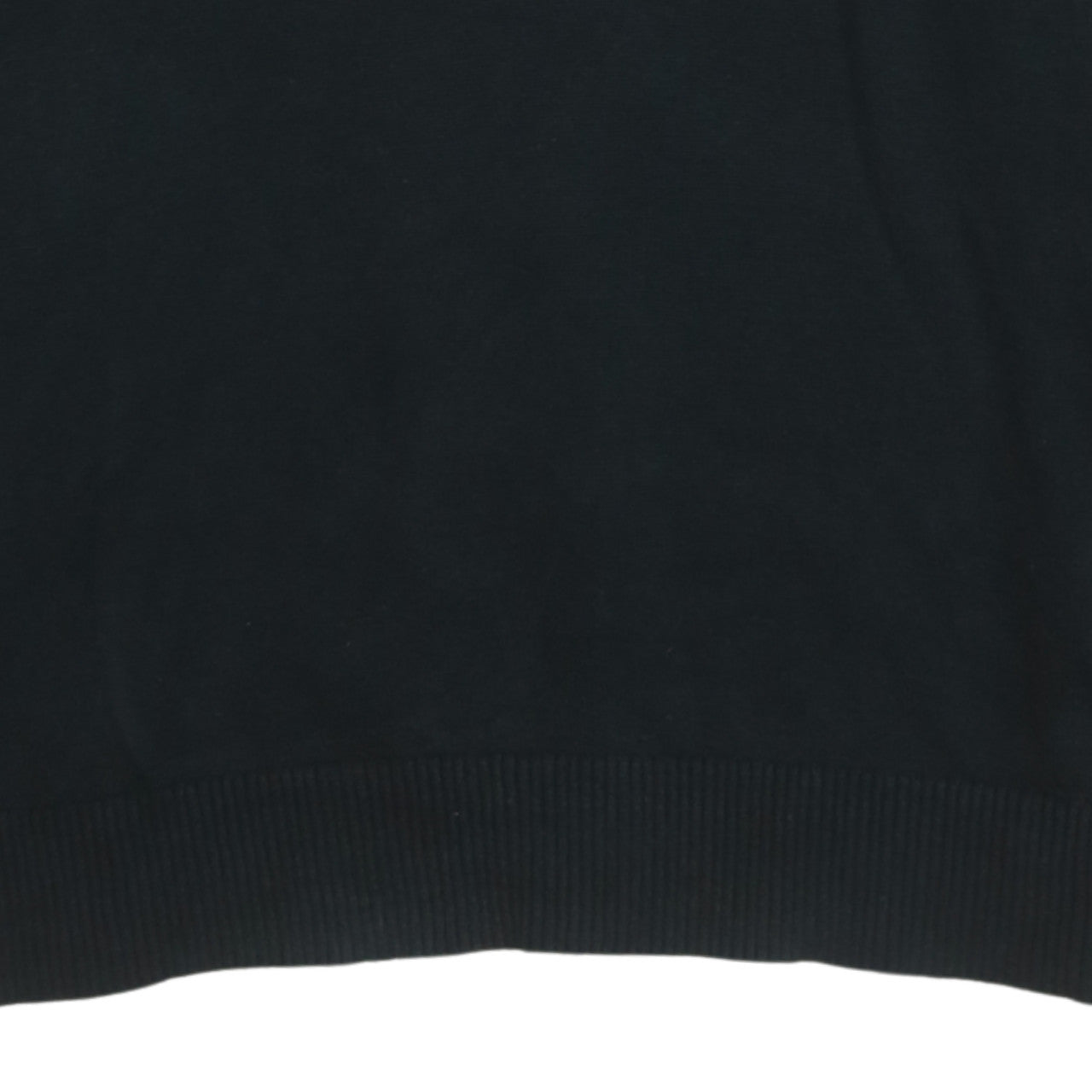 Tommy Hilfiger Men’s Black Cotton Crew Neck Pullover Jumper L
