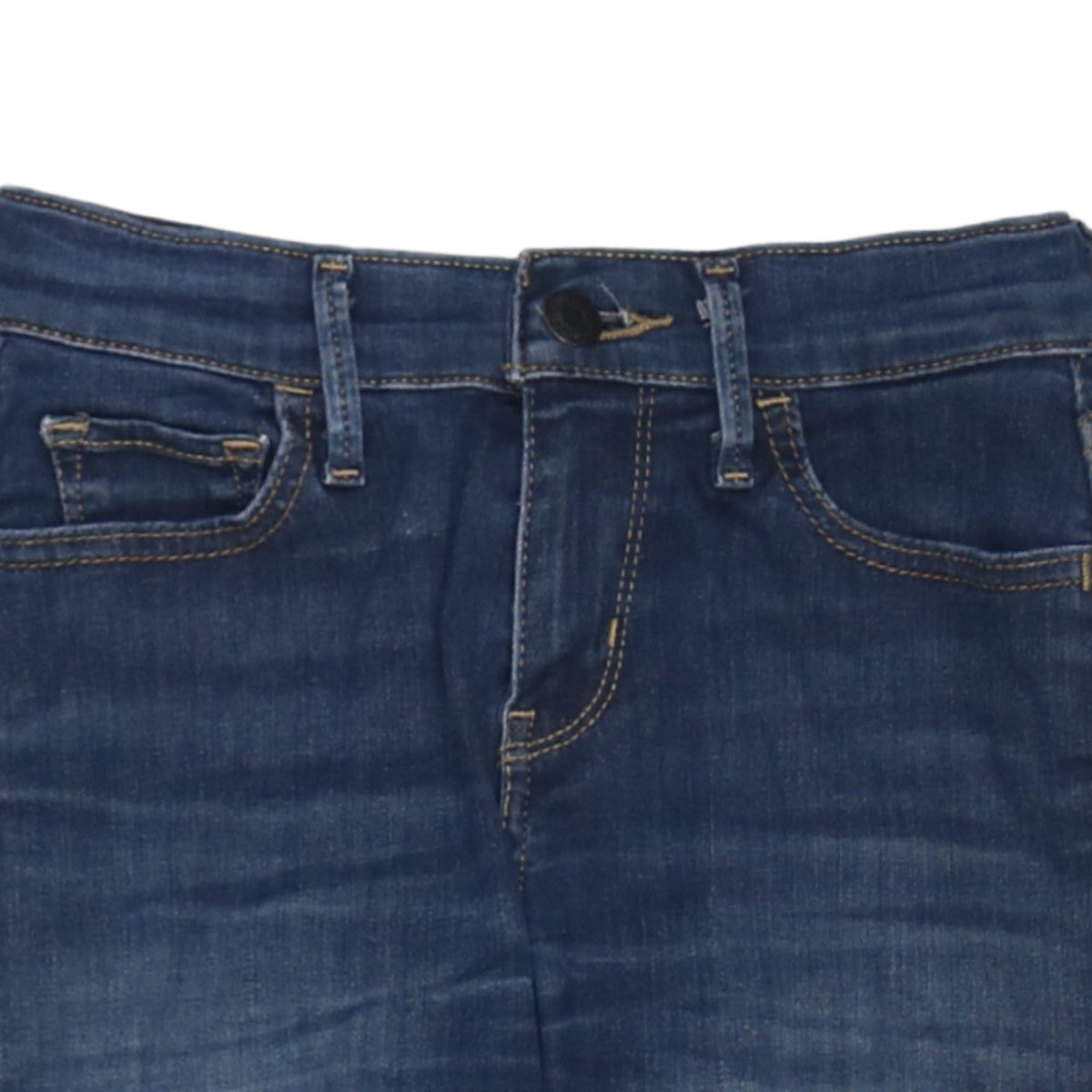 Levi's Women's Blue 710 Super Skinny Jeans Size 25 Mid-Rise Denim