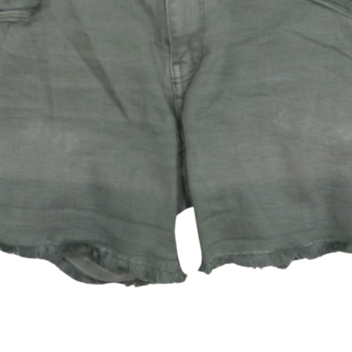 America Today Women’s Green Cut-Off Denim Shorts Size M