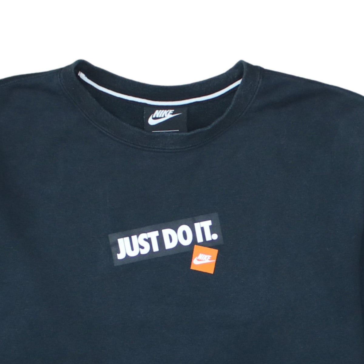 Nike Men's Black Just Do It Pullover Sweatshirt Size S