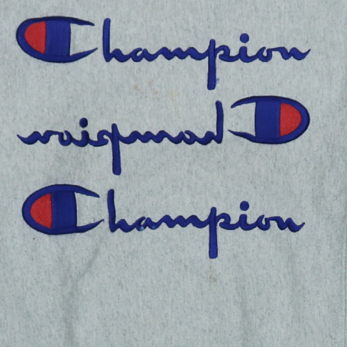 Champion Women’s Grey Reverse Weave Logo Sweatshirt Size M