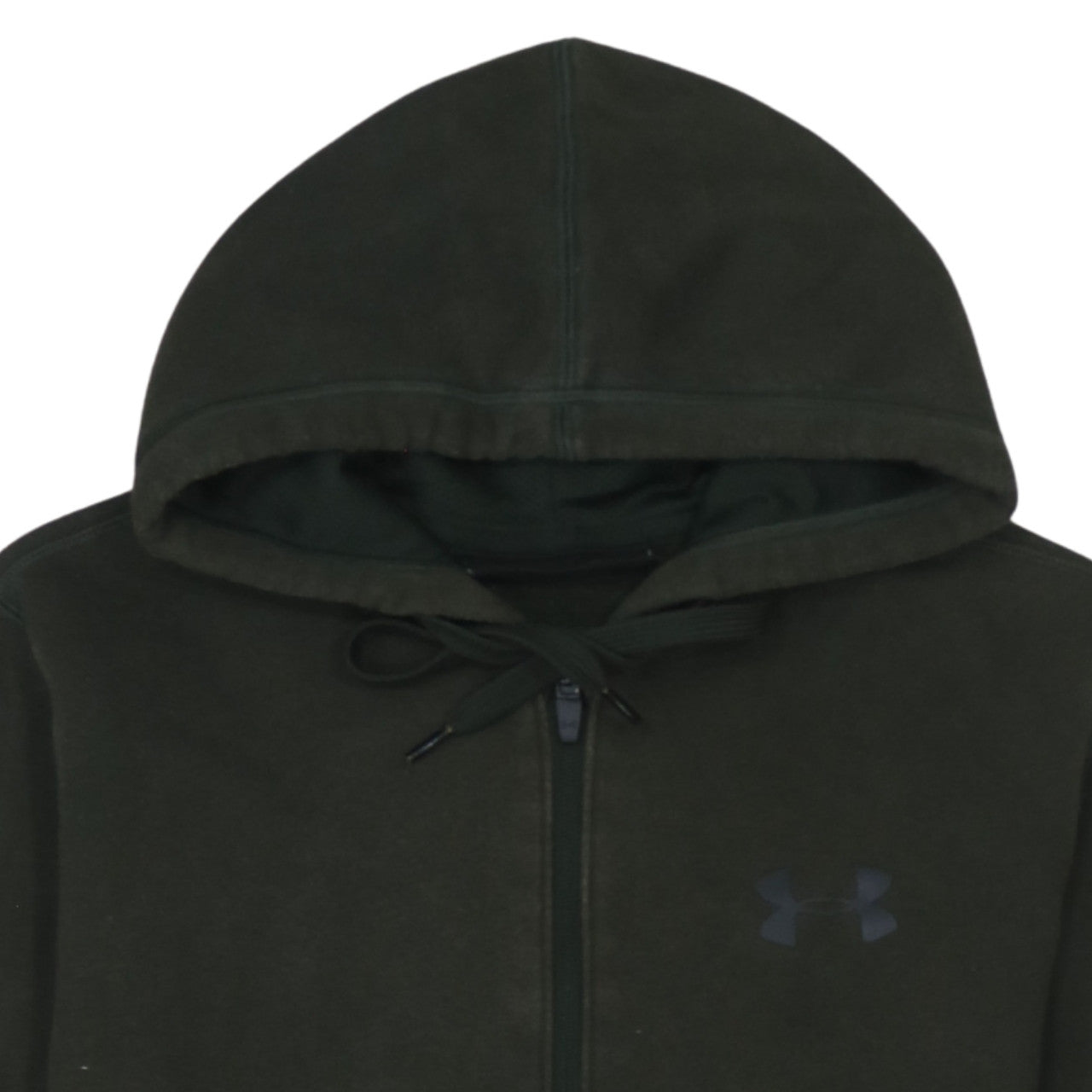 Under Armour Men’s Green Full Zip Hoodie S Coldgear Sportswear