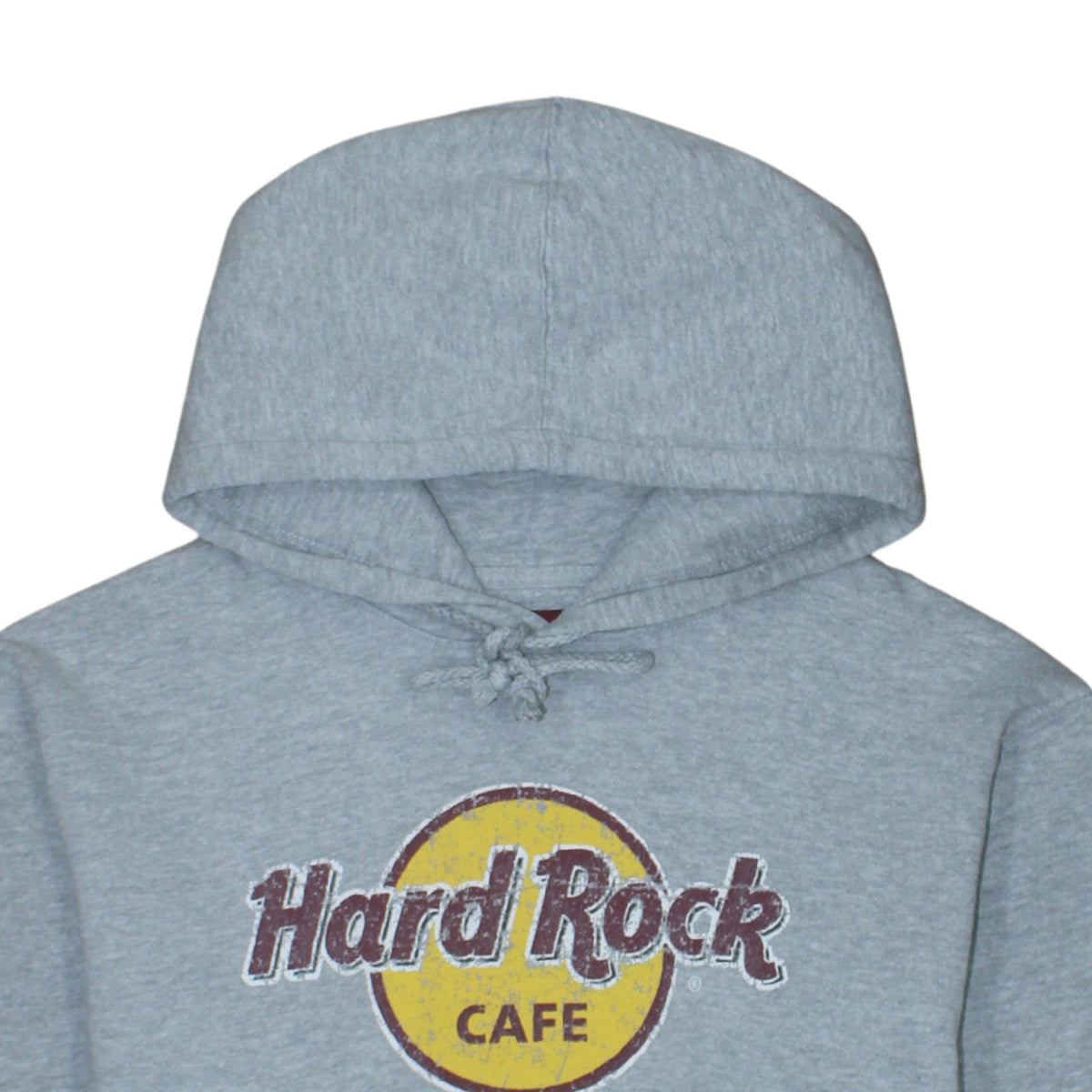Hard Rock Cafe Glasgow Men’s Grey Pullover Hoodie Size L