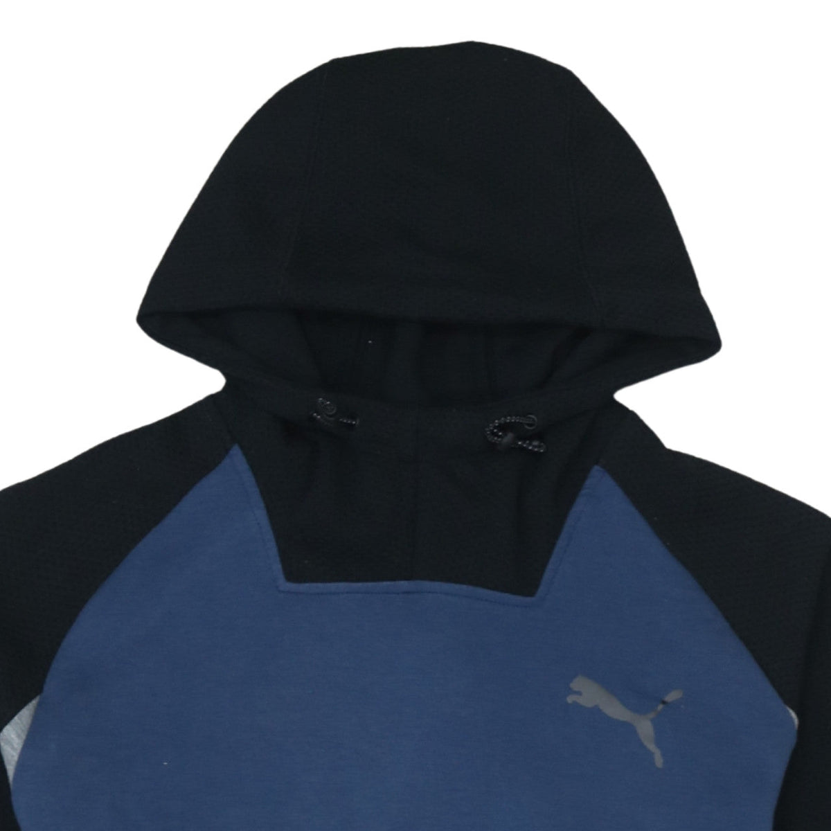 Puma Men’s Blue Pullover Hoodie Size L Sports Style