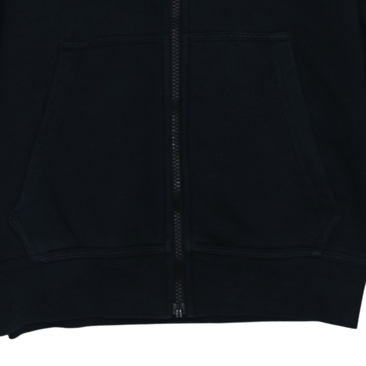Nike Men's Black Full Zip Hoodie XS Fleece Sweatshirt
