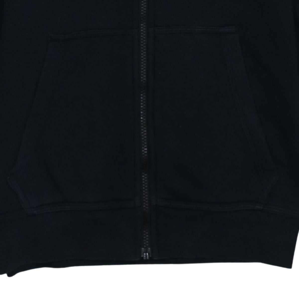Nike Men's Black Full Zip Hoodie XS Fleece Sweatshirt