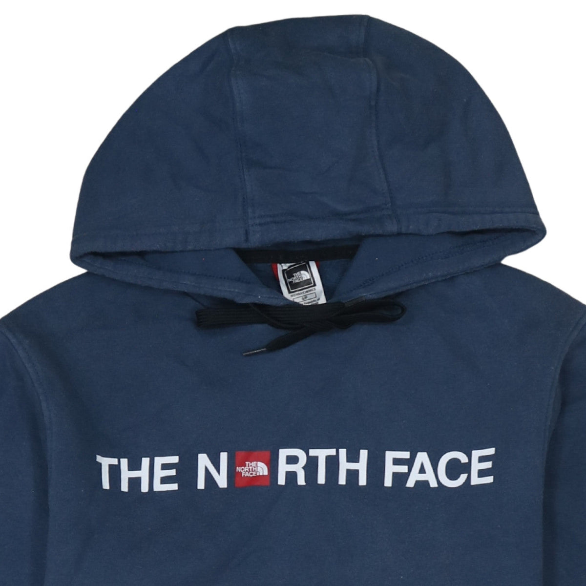 The North Face Men's Blue Pullover Hoodie Size S Graphic Logo