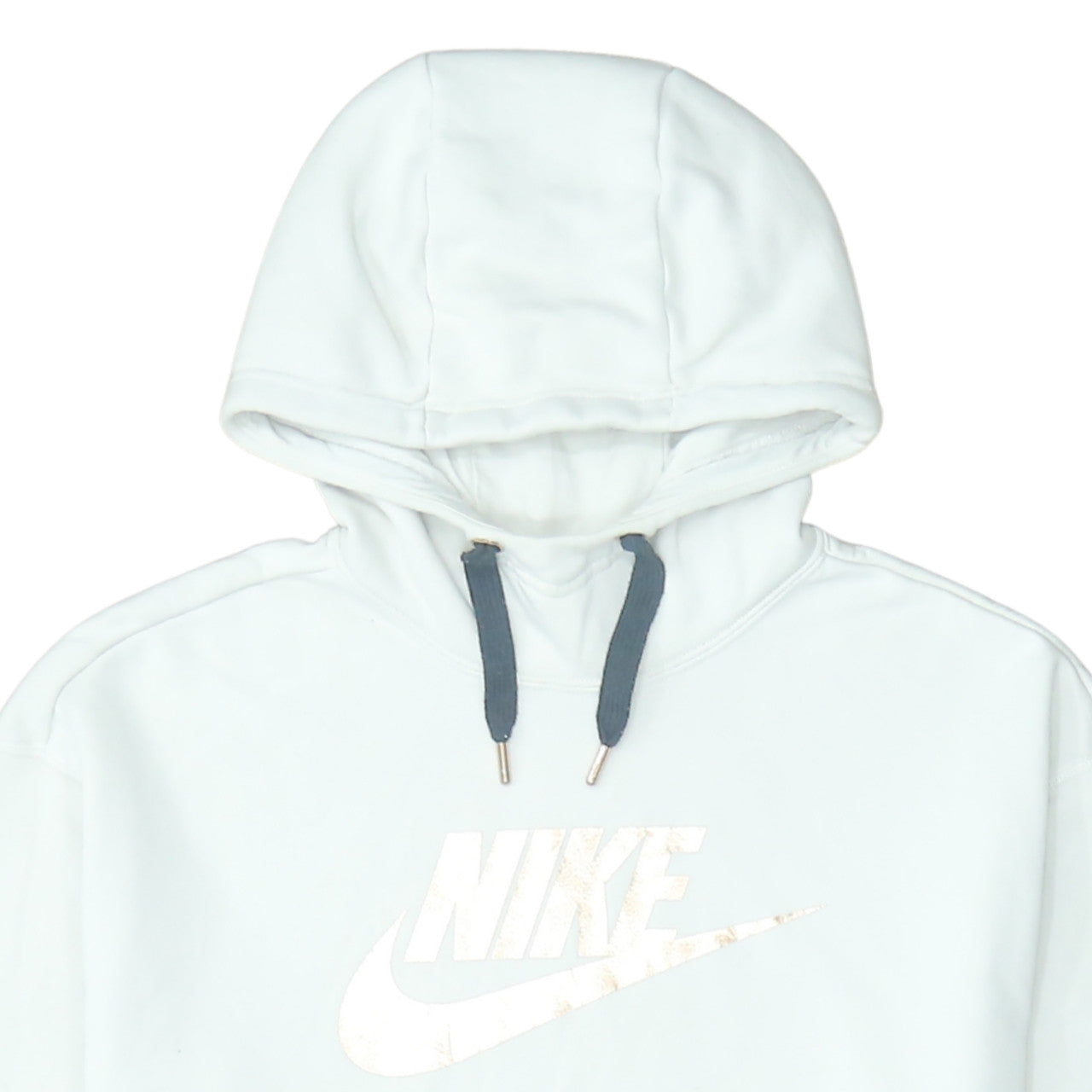 Nike Air Women's White Long Sleeve Pullover Hoodie Size S