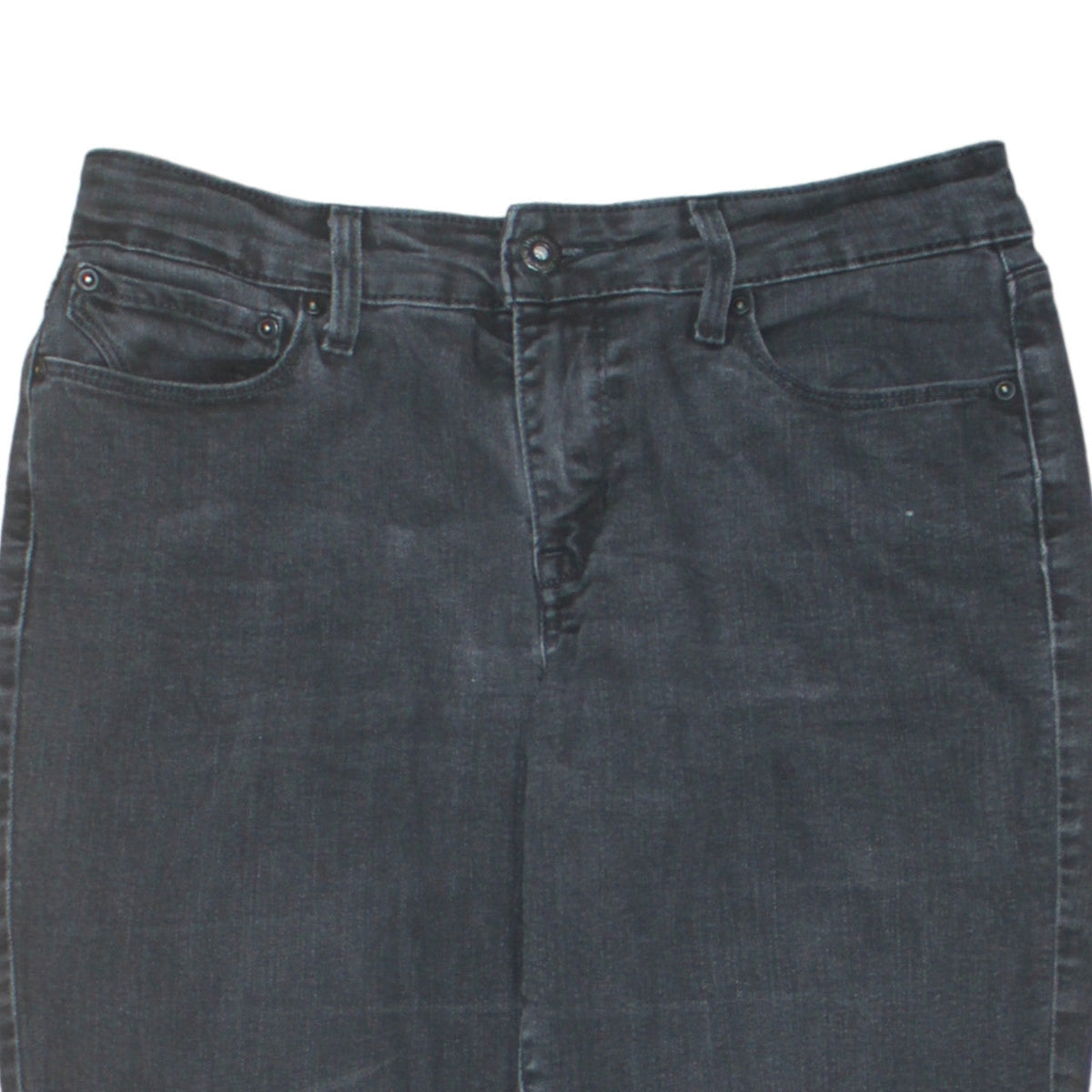 Levi’s Women’s Demi Curve Mid Rise Slim Black Jeans Size 6/28