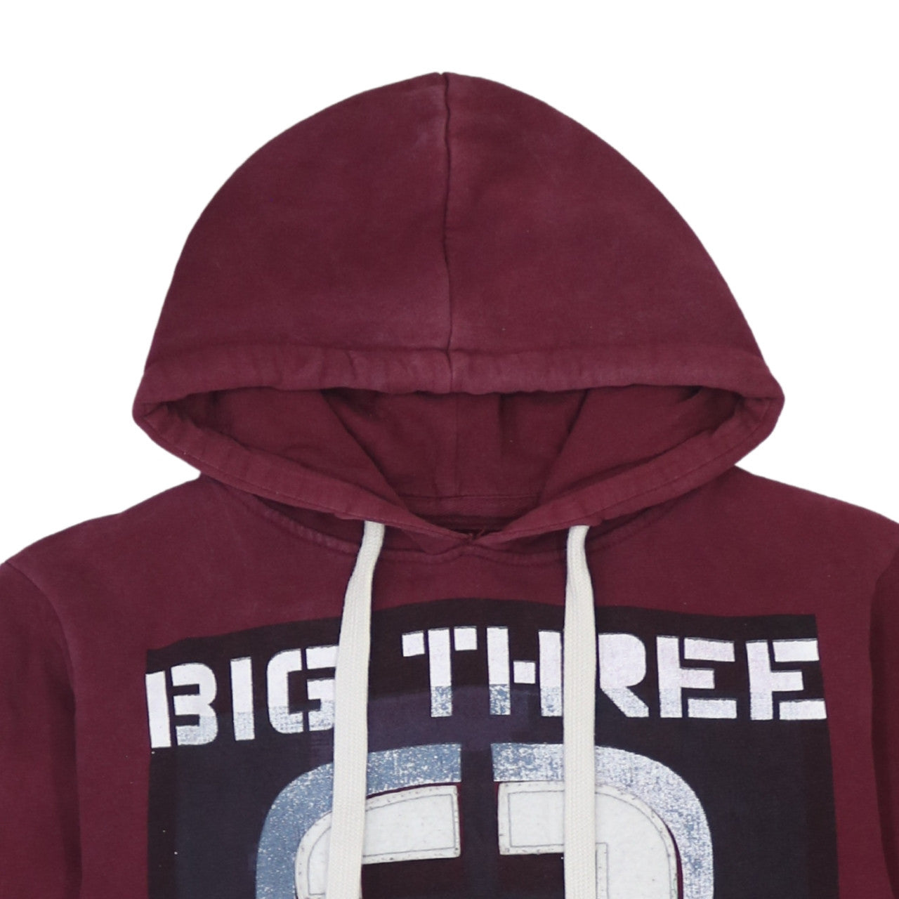 House 1989 Men's Red Pullover Hoodie L Graphic Sports Style