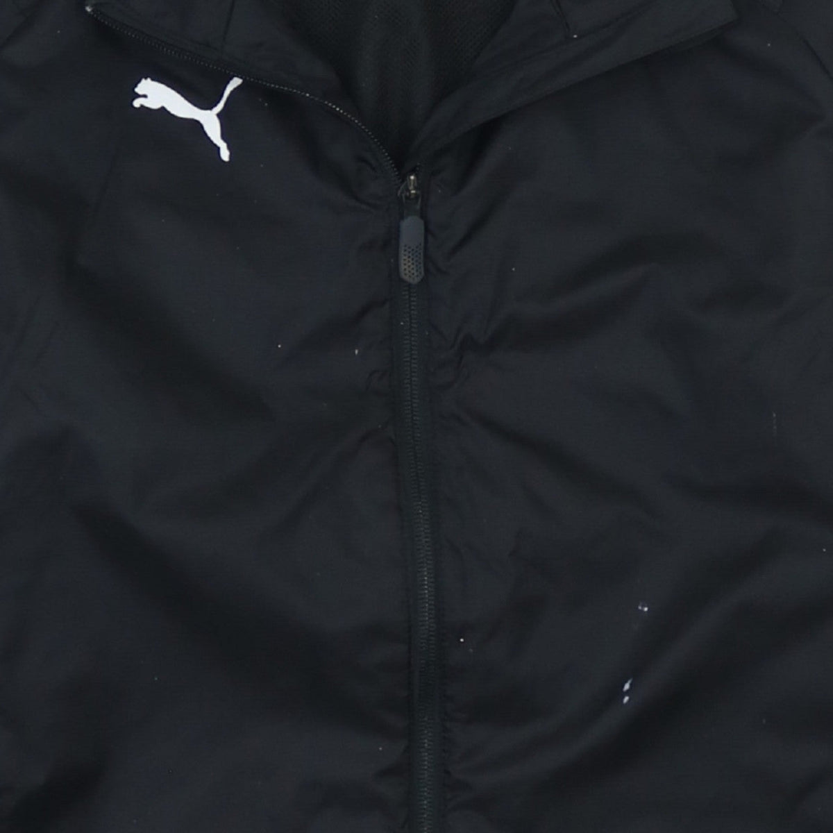 Puma Boys Black 12-13 Years Track Jacket Full Zip Sports Outerwear