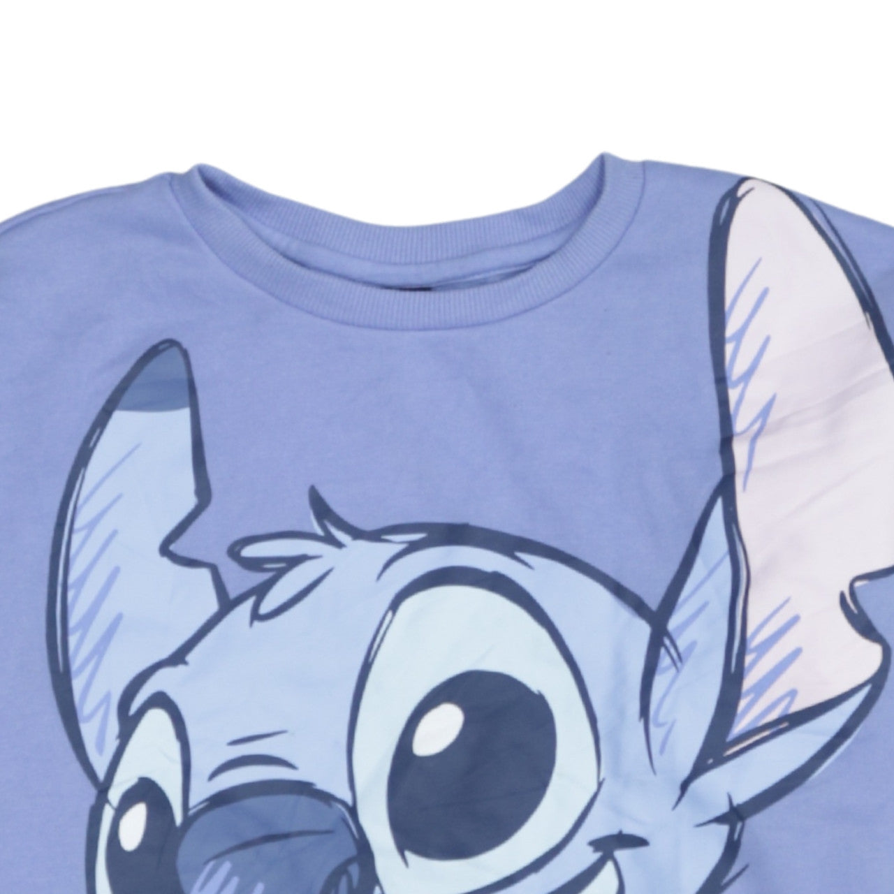 Disney at Primark Girls Blue Stitch Pullover Sweatshirt 12-13 Years