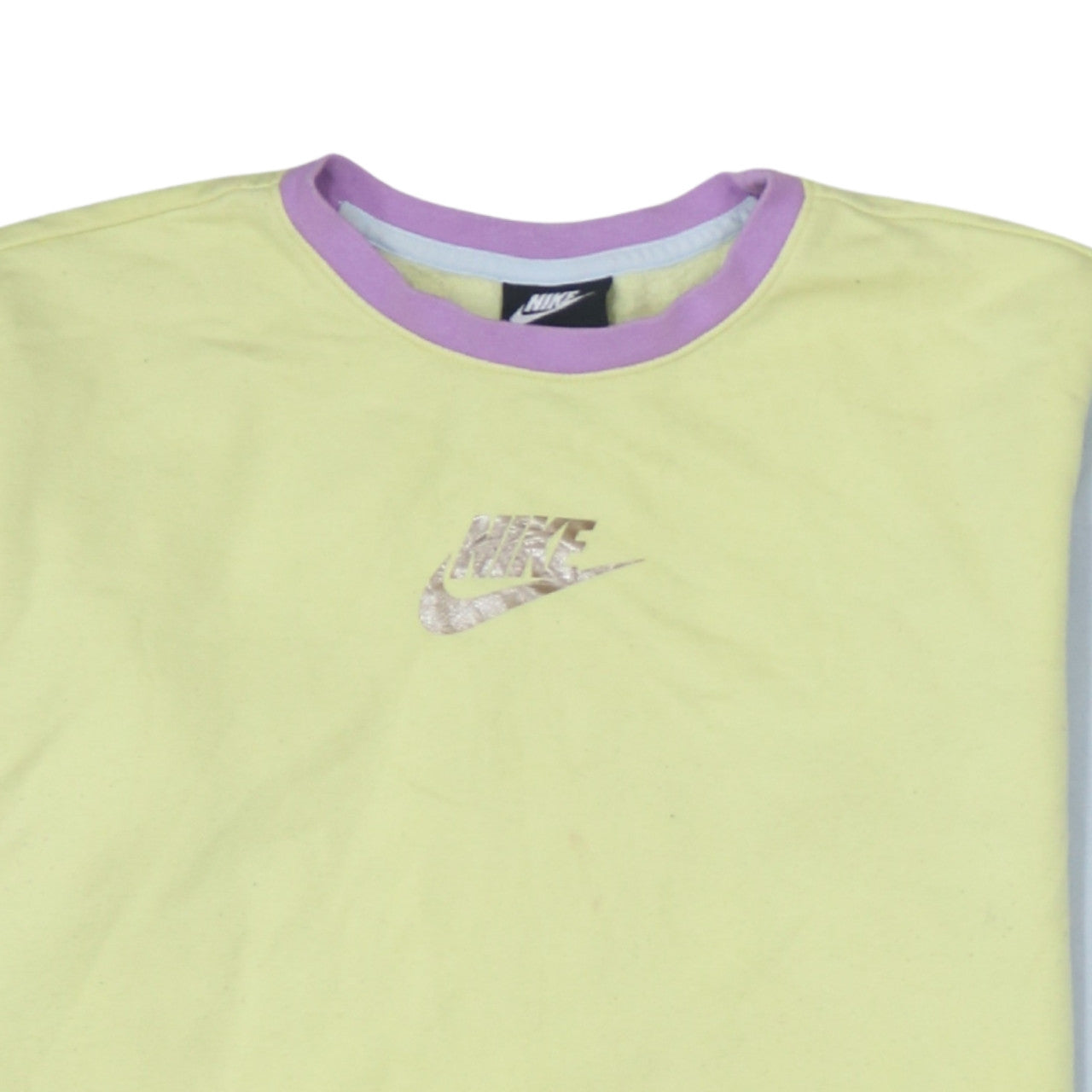 Nike Girls Multicoloured Logo Pullover Sweatshirt Size 146 Standard Fit