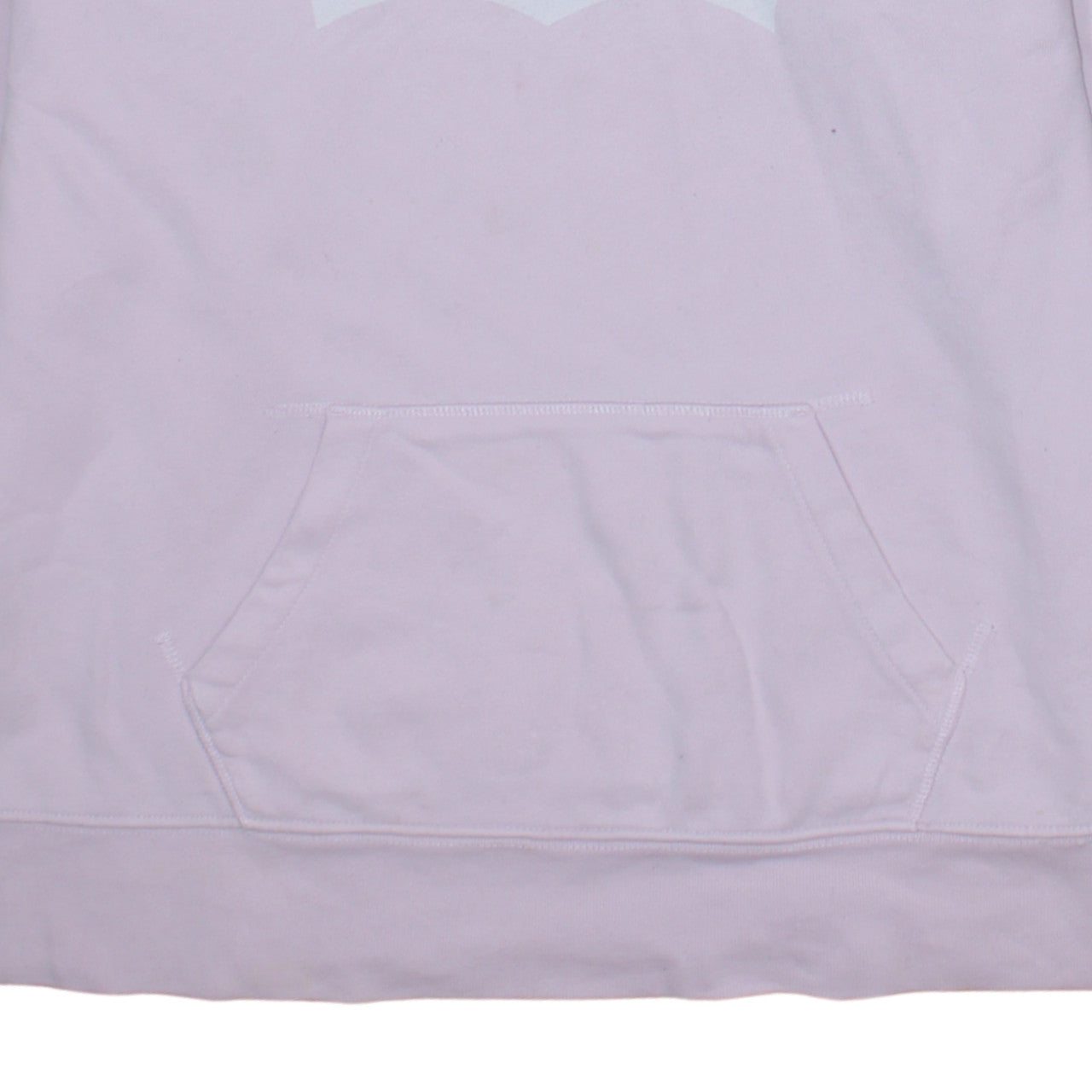 Levi's Women's Pink Pullover Hoodie Medium Logo Cotton Blend