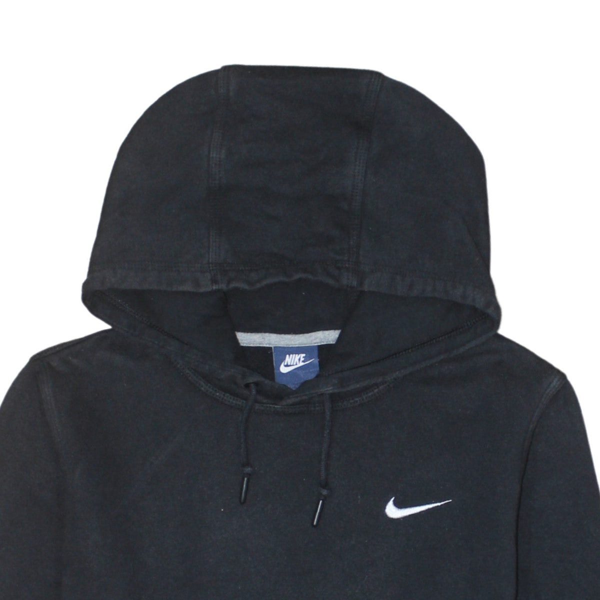 Nike Men's Black Pullover Hoodie M Regular Fit Fleece Sportswear