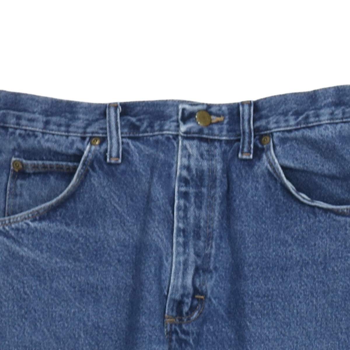 Wrangler Men's Blue Classic Straight Fit Denim Jeans 31x32
