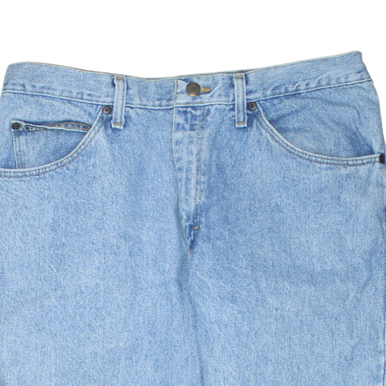 Lee Mens Blue Regular Fit Straight Leg Denim Jeans 34x30