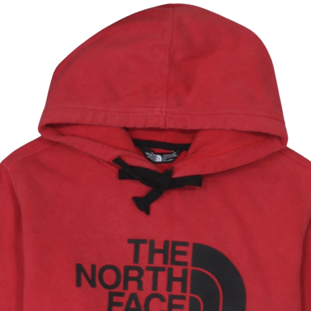 The North Face Men's Red Small Pullover Hoodie Graphic Fleece