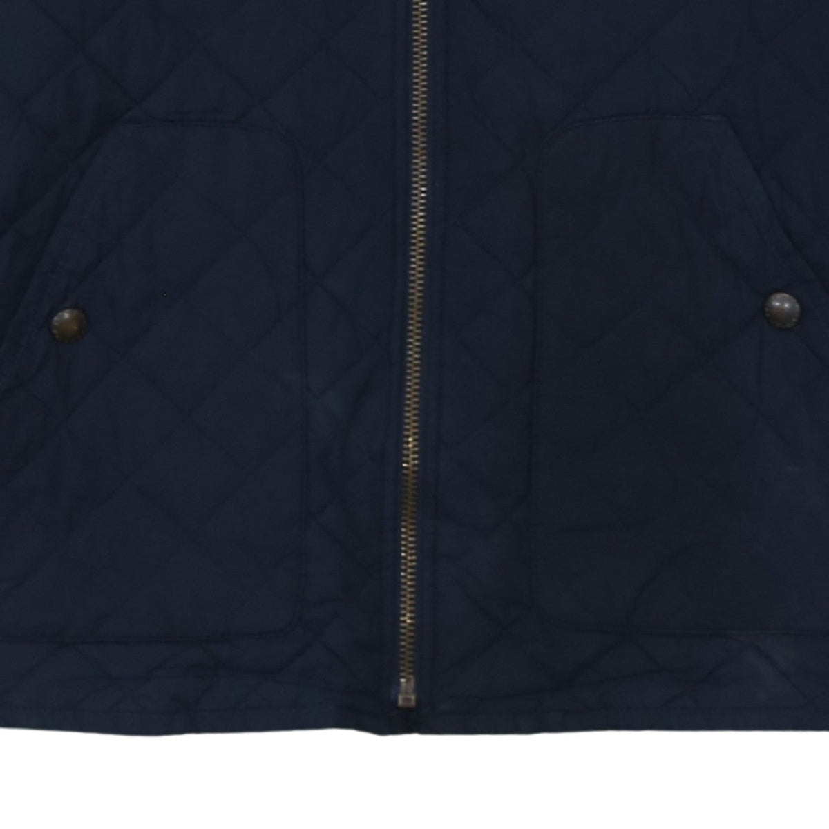 Ralph Lauren Teens Blue Quilted Full Zip Jacket Size 14