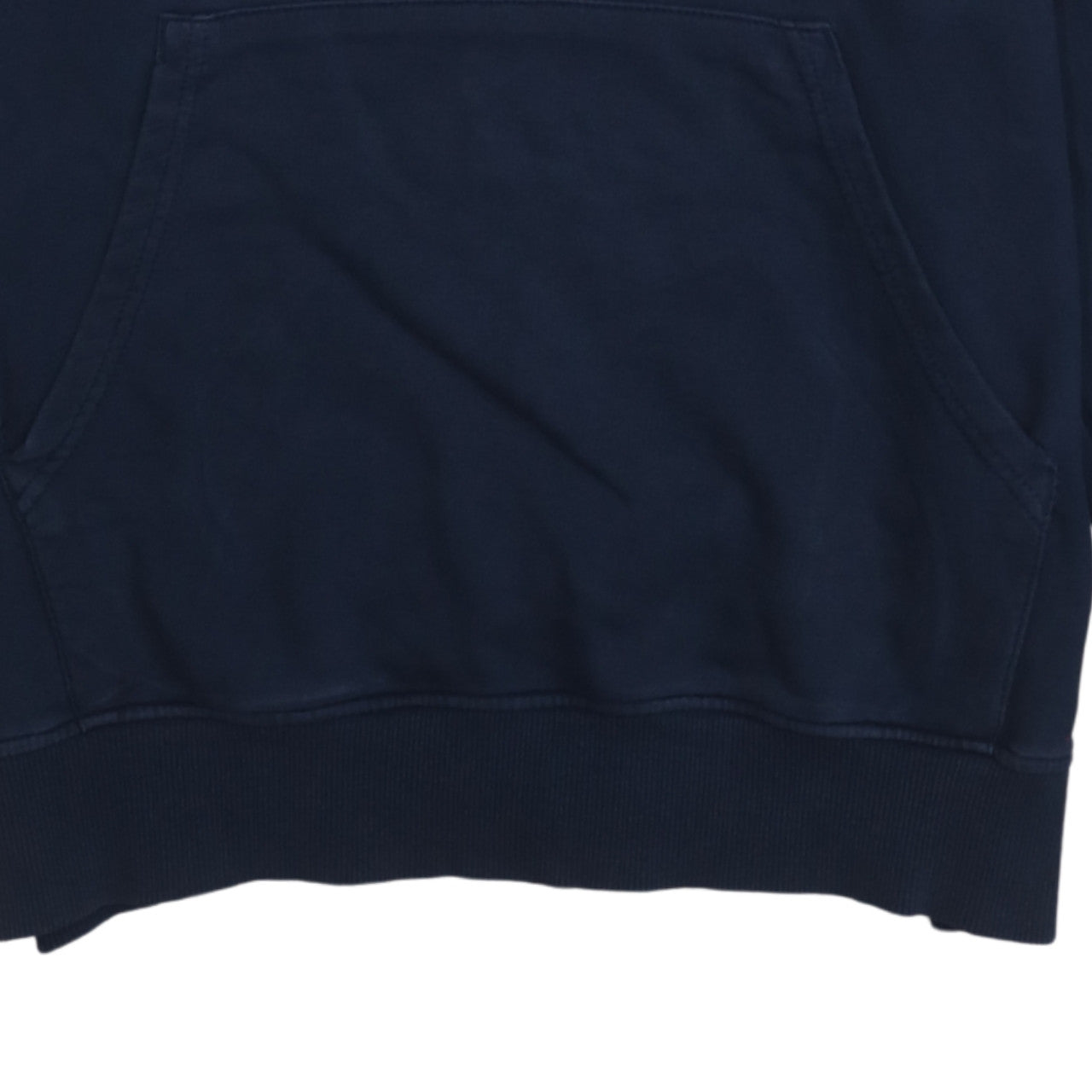 The North Face Men's Blue Pullover Hoodie Medium Logo Cotton