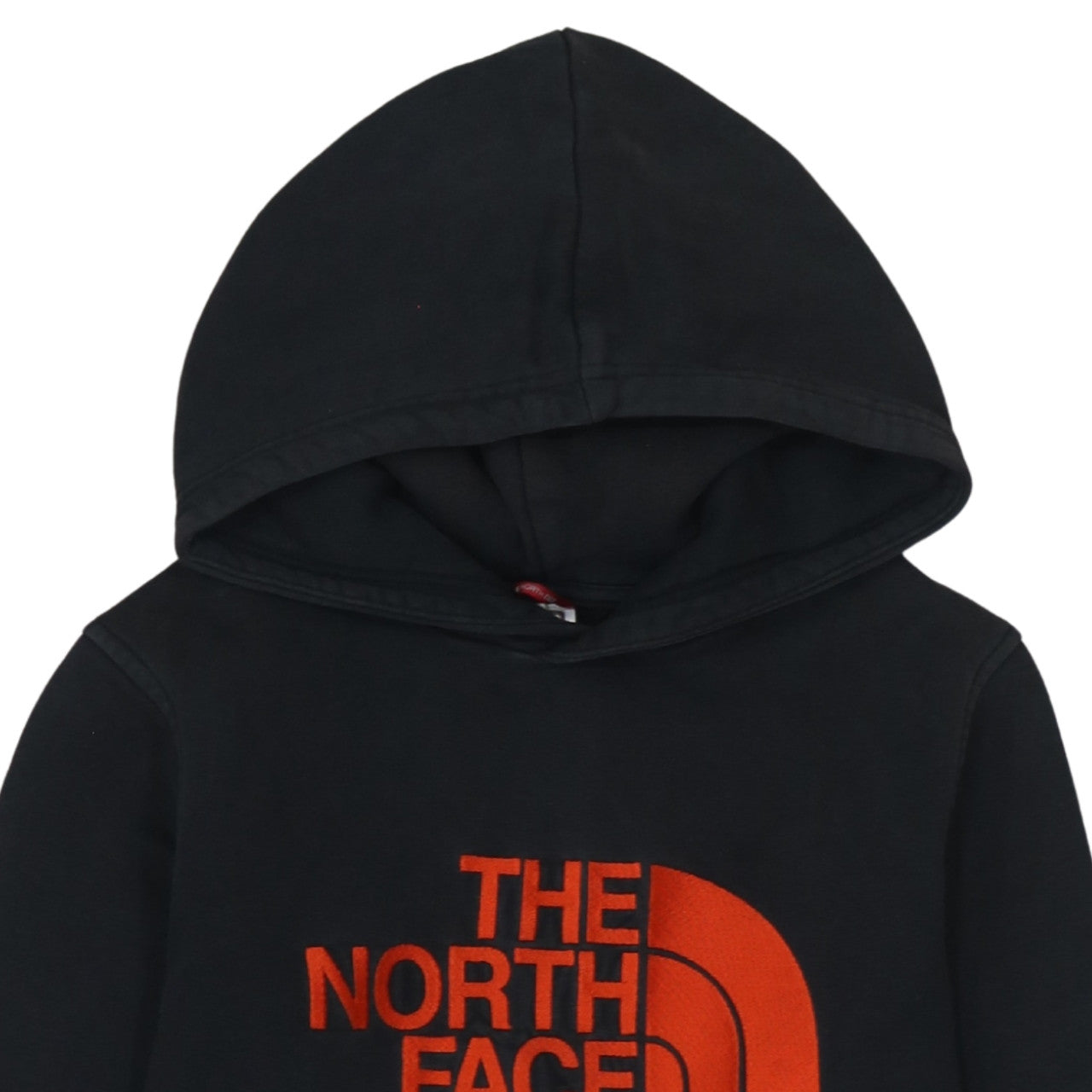 The North Face Boys Black Large Pullover Hoodie 100% Cotton Logo Design