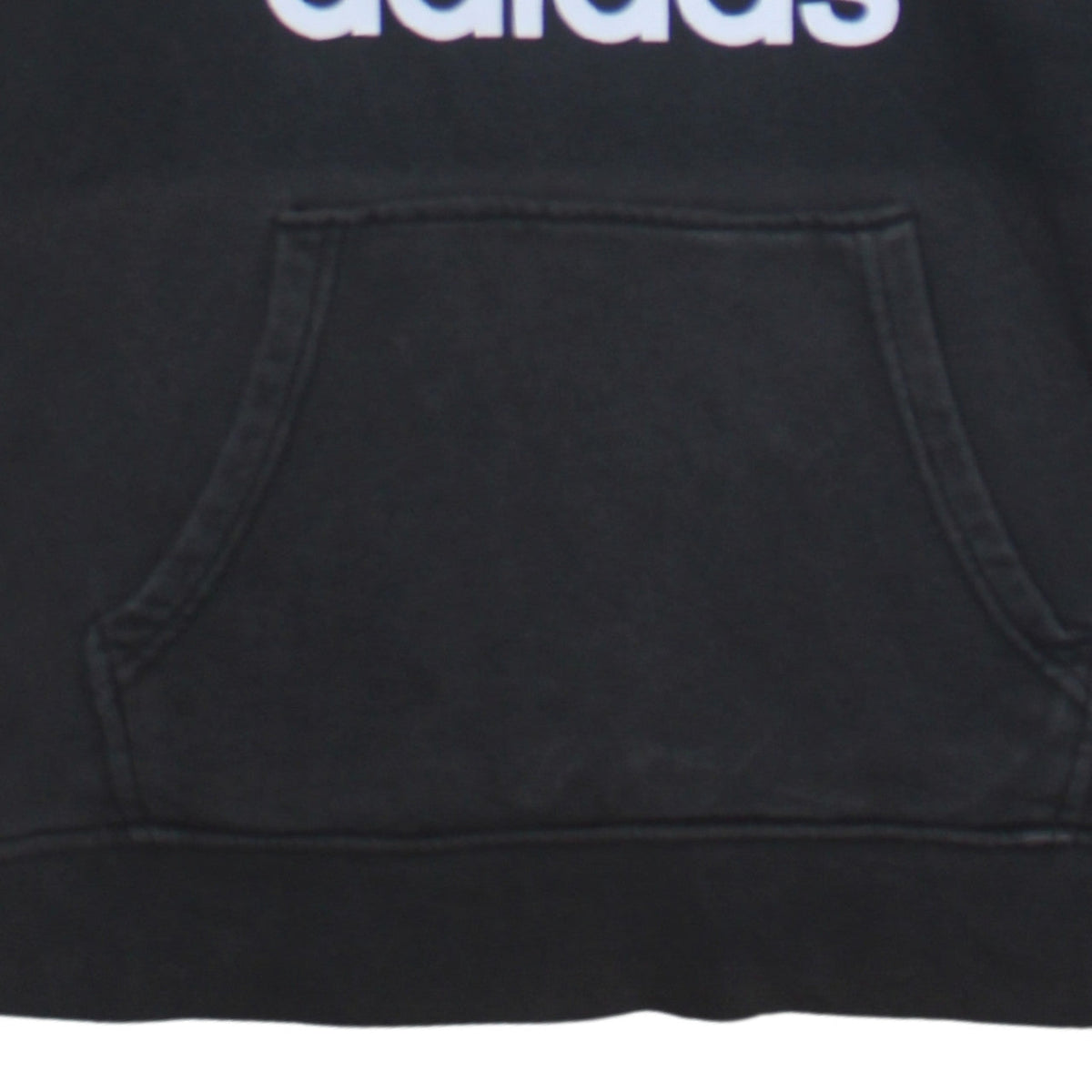 Adidas Womens Black Pullover Hoodie XS Hooded Sweatshirt Casual
