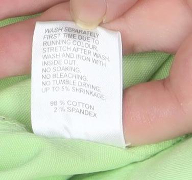 FRN by Francis Women's Green XL Cotton Blend Button Jacket
