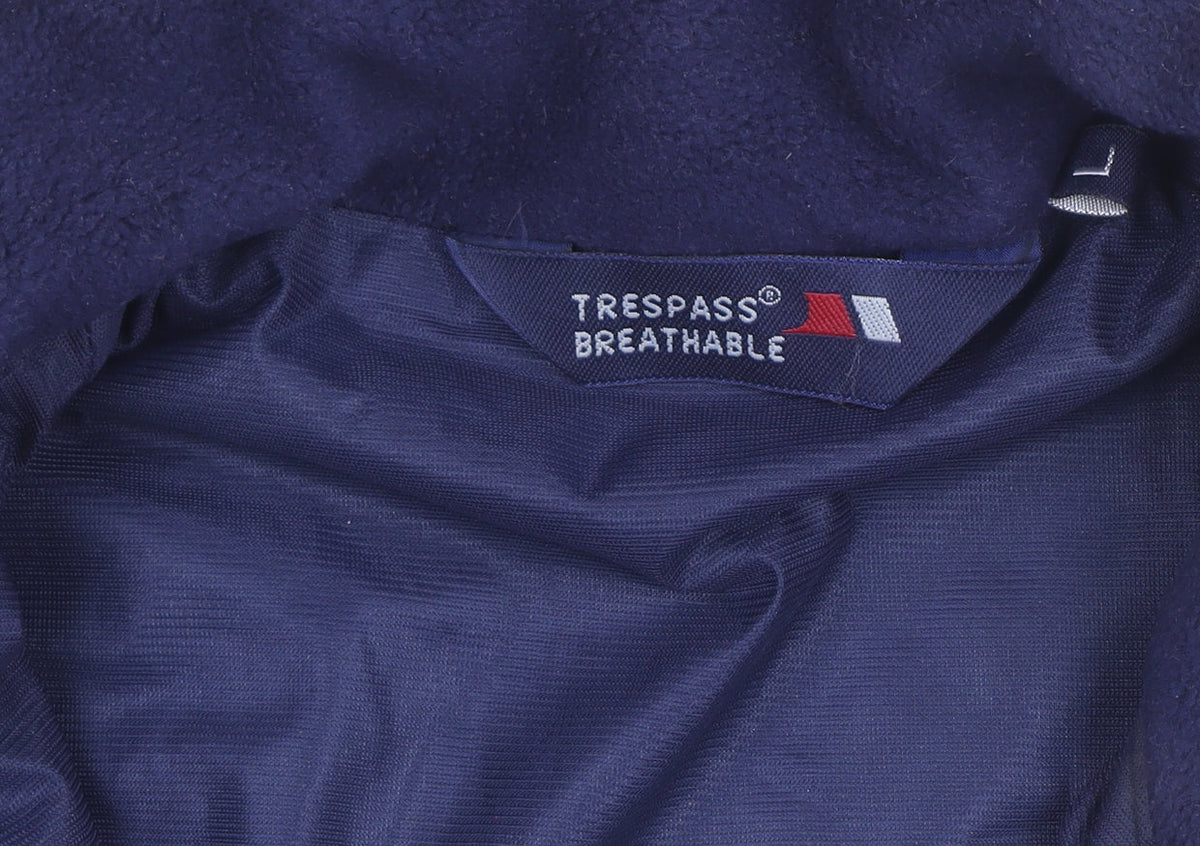 Trespass Men's Beige Fleece Technical Full Zip Jacket Size L
