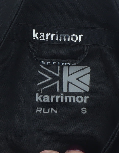 Karrimor Men's Black Small Running 1/2 Zip Track Jacket
