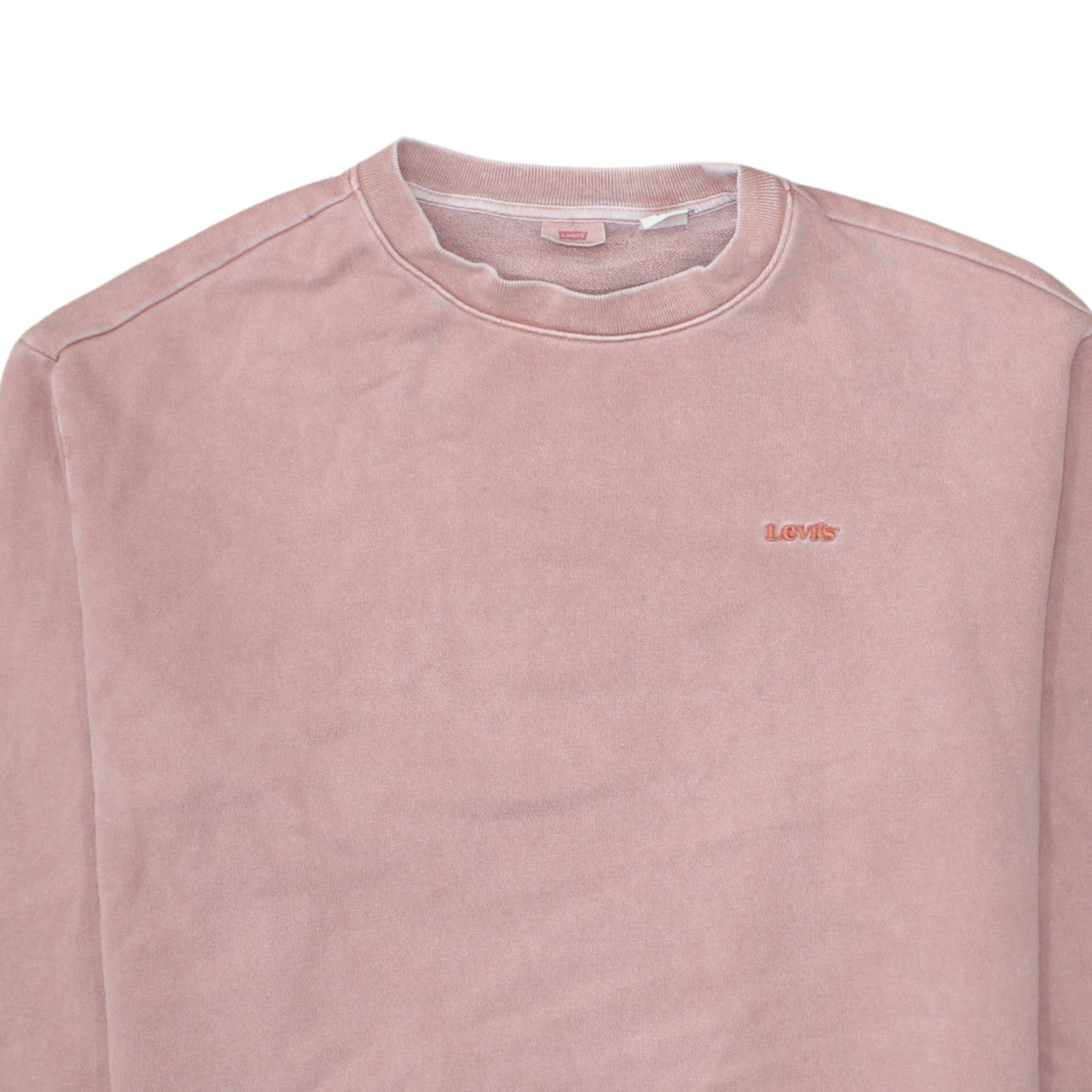 Levi's Women's Pink Crew Neck Pullover Sweatshirt Size S