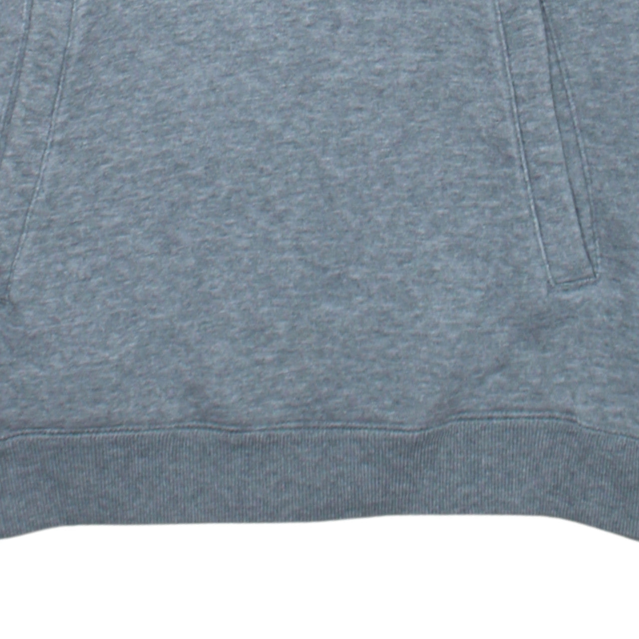 Nike Men's Grey XS Pullover Hoodie with Logo and Kangaroo Pocket