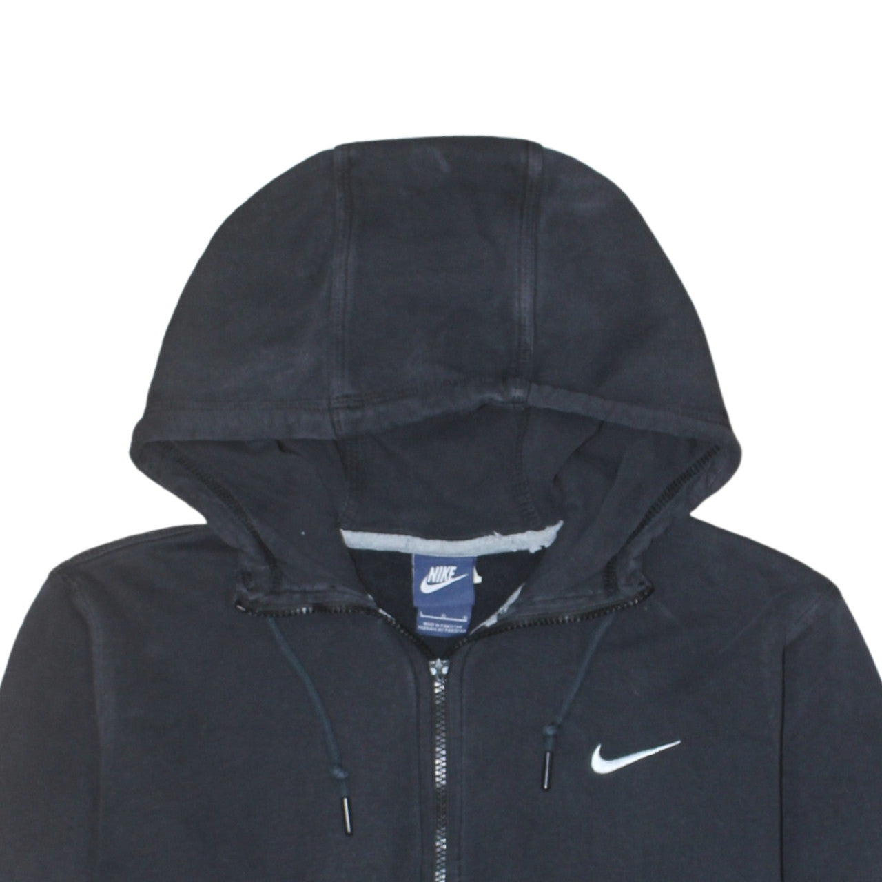 Nike Men's Black Full Zip Hoodie Size L Sportswear Sweatshirt