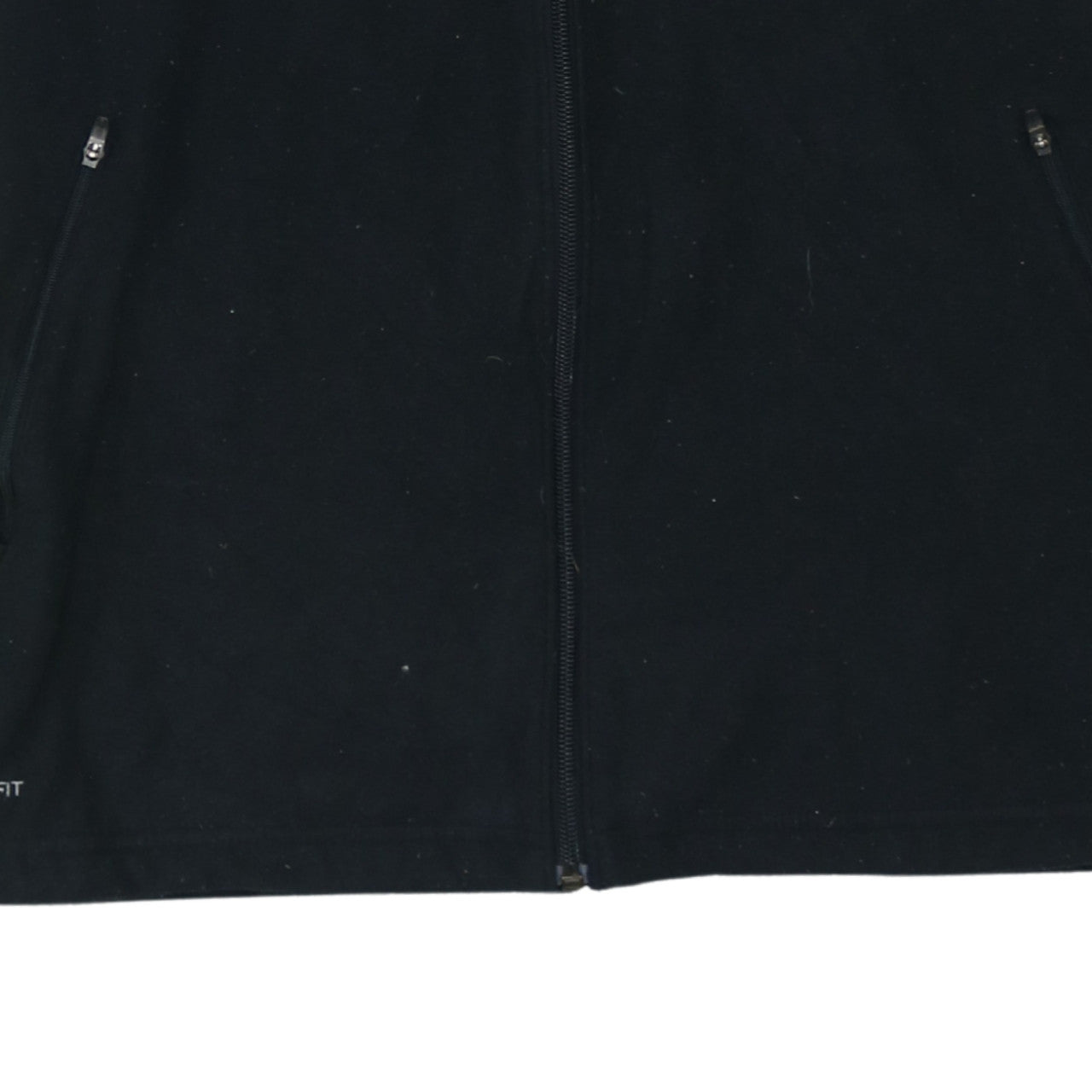 Nike Men's Black Fit Therma Full Zip Fleece Jacket Size M