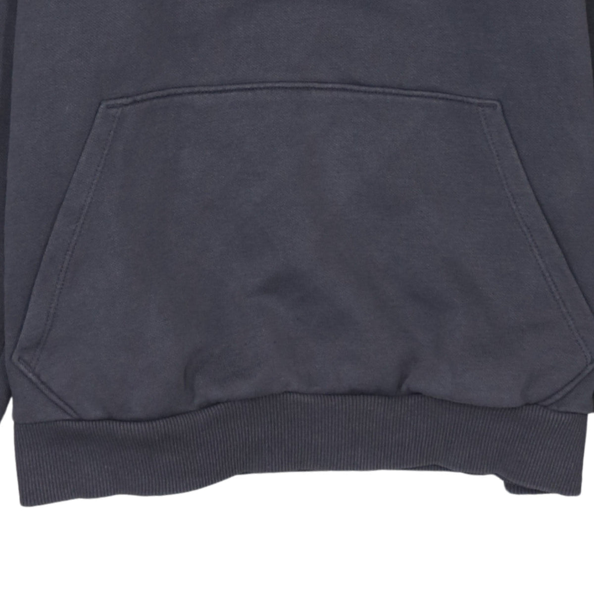 Puma Men's Black Pullover Hoodie Size M Logo Fleece Sweatshirt