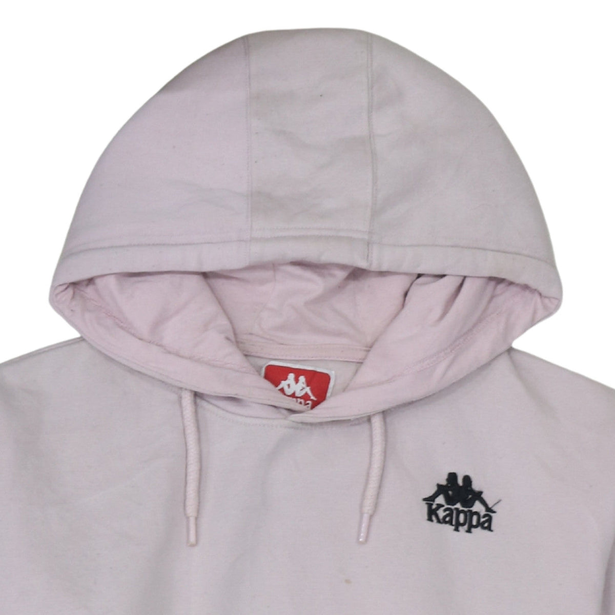 Kappa Womens Pink Hoodie Medium Pullover Logo Sweatshirt