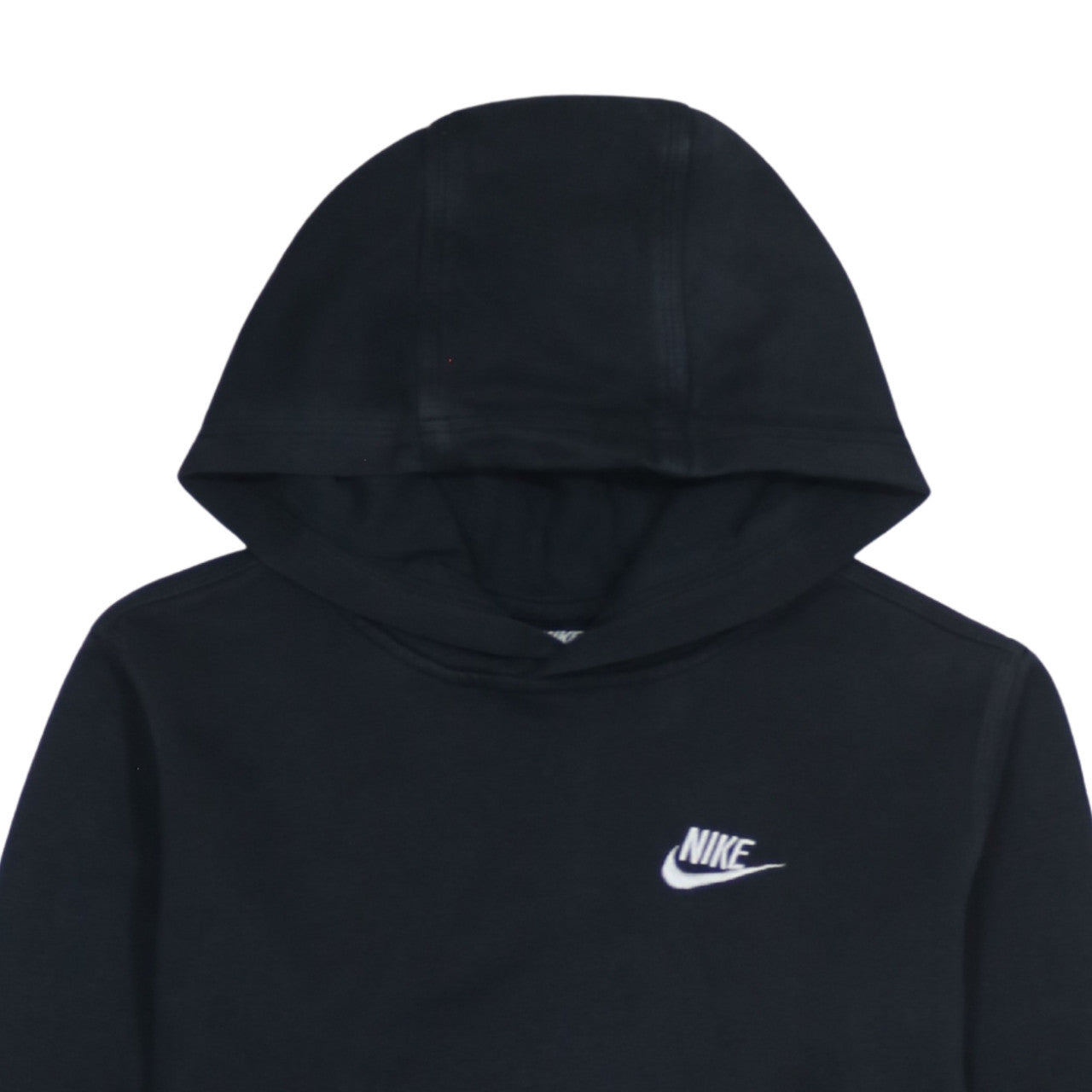 Nike Boys Black XL Pullover Fleece Hoodie with Logo
