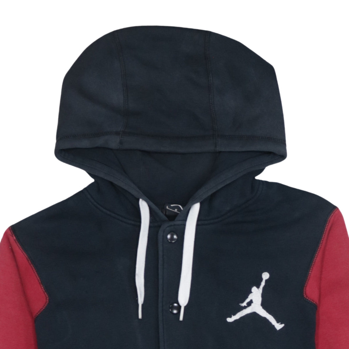 Jordan Men's Multicoloured L Hooded Varsity Style Sweatshirt