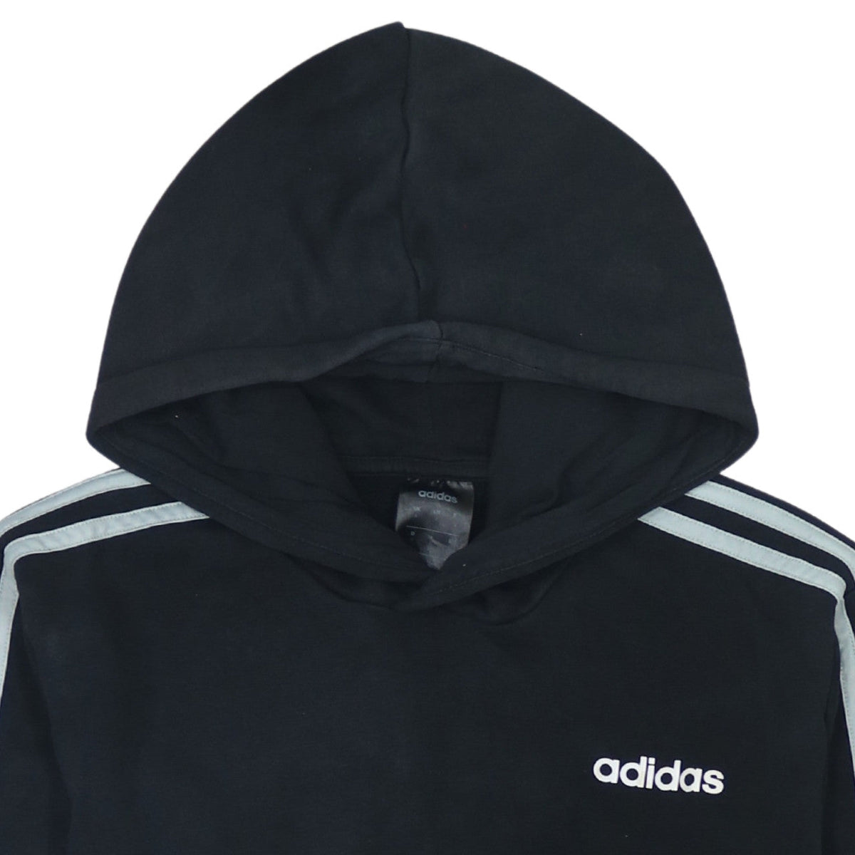 adidas Men's Black Pullover Hoodie Small Regular Fit Sports Fleece