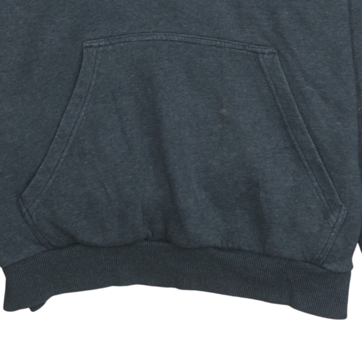 Adidas Mens Dark Grey 1/2 Zip Hoodie Large Pullover Three Stripe Logo