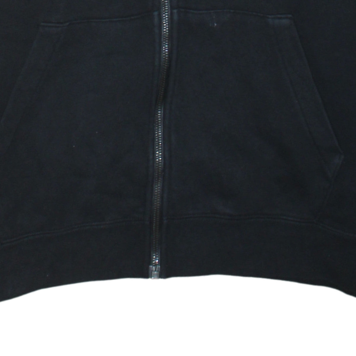 Nike Men's Black Full Zip Hoodie Small Regular Fit Fleece Sportswear