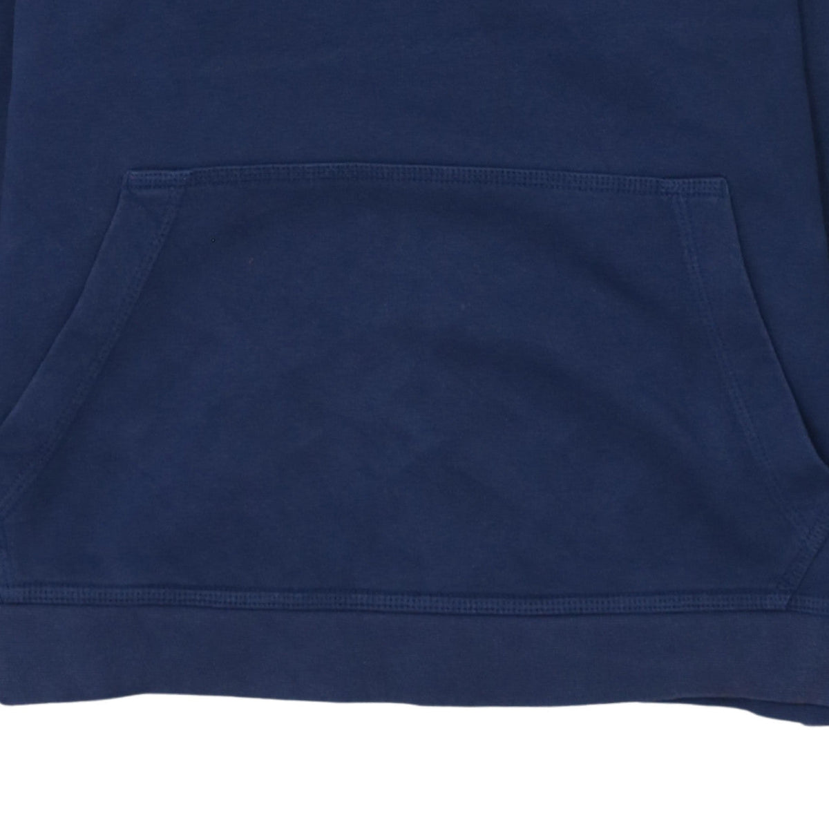 Nike Women's Navy Blue Pullover Hoodie L Cotton Blend Logo Casual