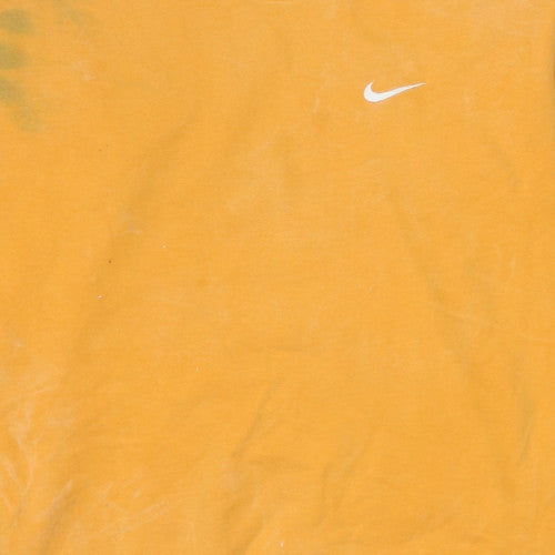 Nike Womens Yellow Crew Neck Pullover Sweatshirt M