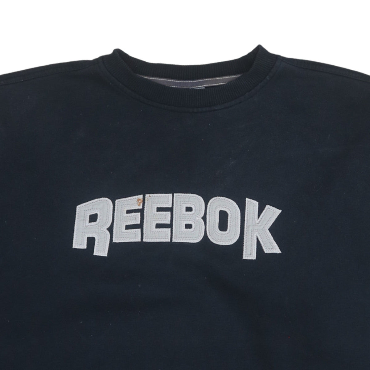 Reebok Men's Blue XL Pullover Sweatshirt Crew Neck Logo Vintage