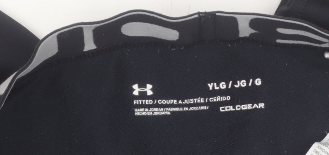 Under Armour Boys Black YLG ColdGear Compression Leggings