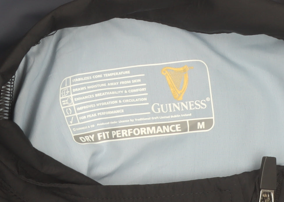 Guinness Men's Blue M Windbreaker Lightweight Jacket